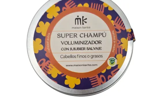 Maison Karité Sólido Champú Voluminizador Lata 75g